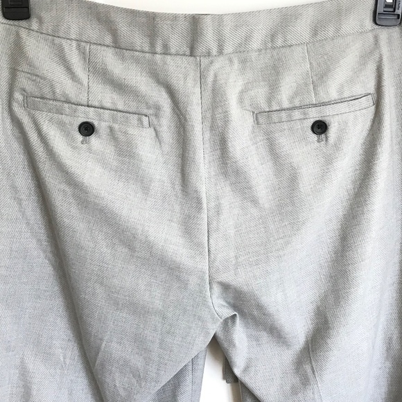 BANANA REPUBLIC Avery Ankle Trouser Pants Gray Belted Women’s Plus Size 14 NWT - Picture 6 of 16
